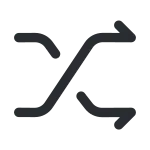 Shuffle SVG Icon